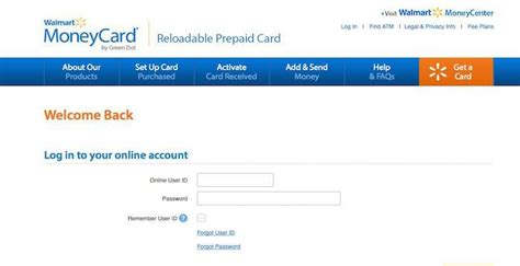 save money smart card savings on my portal|walmart money card savings account fee.